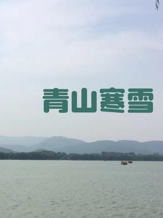 青山为雪